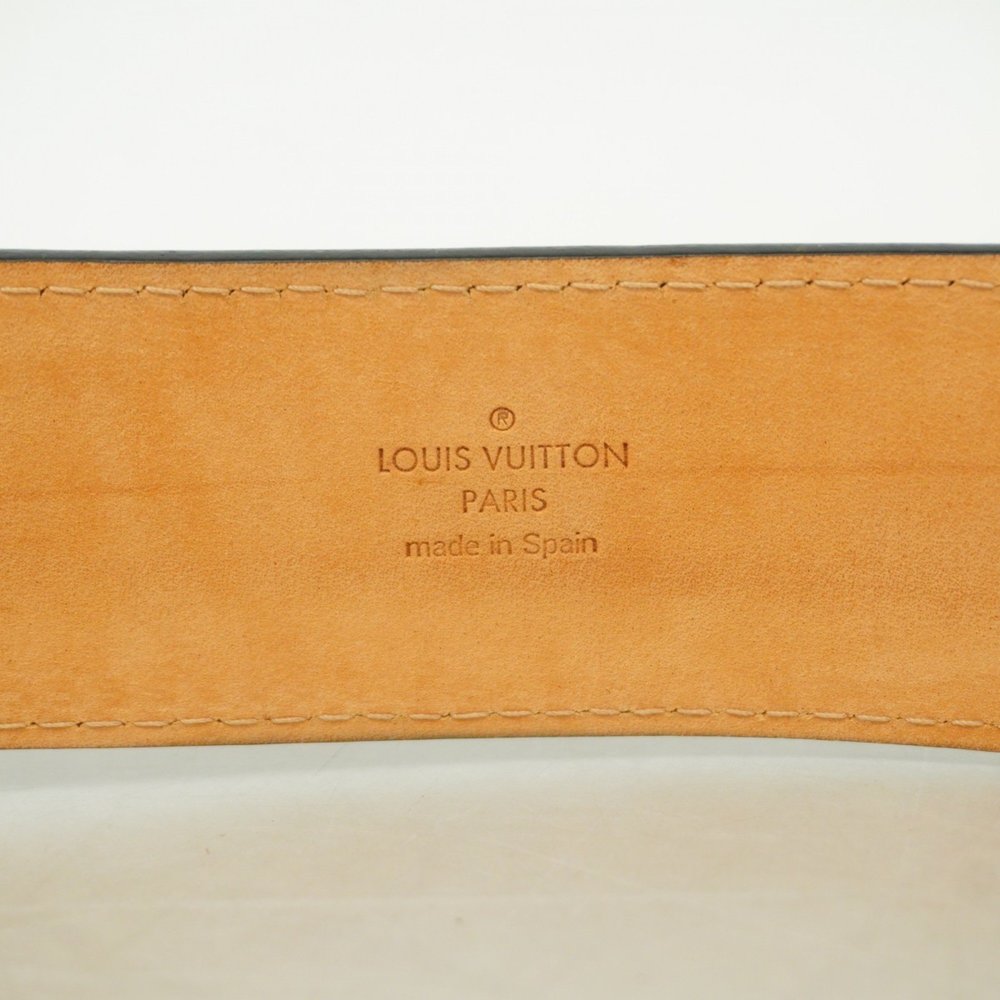 Louis Vuitton Belt Santur Jeans M6812 Black Men's - Picture 2 of 8